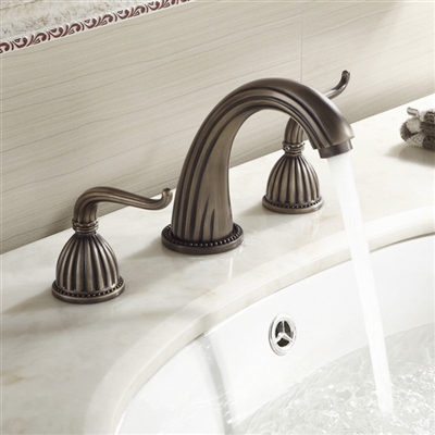 Brushed Brass Bathroom Faucet